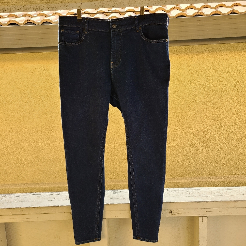 True Religion Jennie High Rise Curvy Skinny Jean Size 34